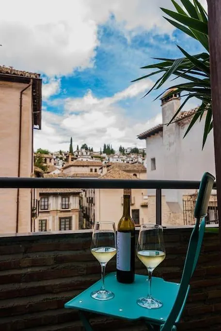 Apartamento Cosy Flat W/ Beautiful Views And Cute Balcony Granada